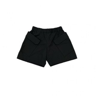 MOUN TEN. / stretch rip pocket shorts / black