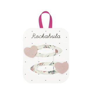 Rockahula Kids / Flora Heart Clips / WHITE 