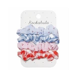 Rockahula Kids / Cherry Gingham Scrunchie Set / MULTI	