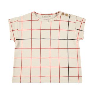 Baby clic / T-shirts / Grid Red