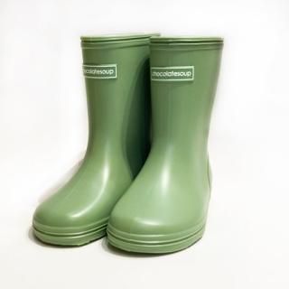 chocolatesoup / MIDDLE RAINBOOTS / GREEN