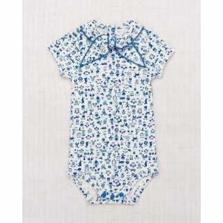 Misha&Puff / Short Sleeve Scout Onesie / Marzipan Country Walk