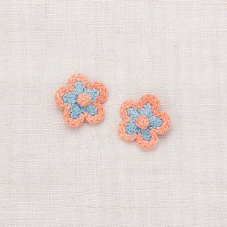 Misha&Puff / Medium Flower Clip Set / Sky