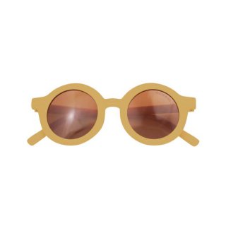 GRECH & Co. / Original Round Sunglasses / Mellow Yellow 126
