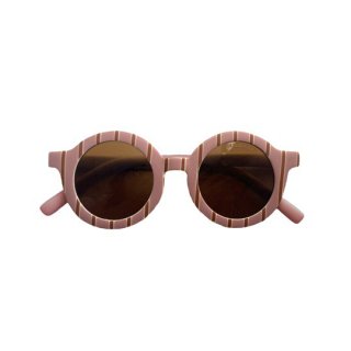 GRECH & Co. / Original Round Sunglasses / Vintage Stripe 131