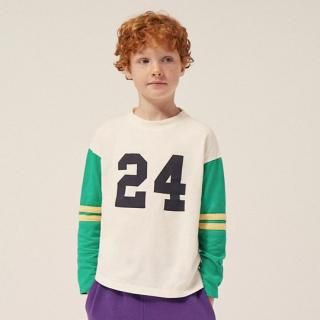 30%OFF!The Campamento / 24 LONG SLEEVES KIDS TSHIRT / ECRU