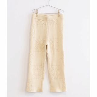 40%OFF!FISH&KIDS / SOFT CROCHET PANTS / BUTTER / Kids