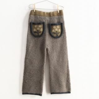 40%OFF!FISH&KIDS / FLOWERS POCKET PANTS / GREY / Kids