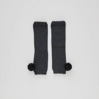 40%OFF!eLfinFolk / Ponpon Leg warmer / gray