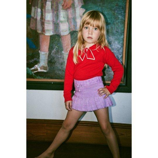 Misha&Puff ミーシャアンドパフ / Skating Pond Skirt / Pink Lilac Misha&Puff ミーシャアンドパフ / Skating Pond Skirt / Pink Lilac