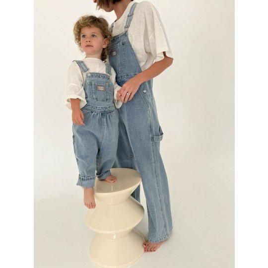 ボトムス Twin Collective CARPENTER OVERALL 50%OFF 6moラスト1点 Twin Collective CARPENTER OVERA