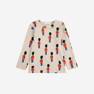 40%OFF!BOBO CHOSES / Baby Little Tin Soldiers all over tight T-shirt