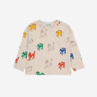40%OFF!BOBO CHOSES / Baby Wonder Horse all over T-shirt