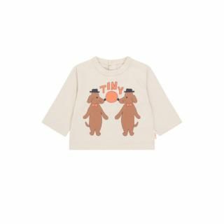 40%OFF!TINYCOTTONS / TINY DOGS BABY TEE / warm grey