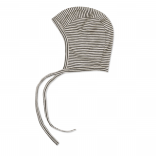 ں١Phil&Phae / Baby bonnet stripes / Graphite
