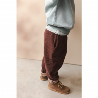 Phil&Phae / Textured loose pants / burnt umber