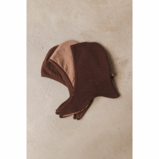 30%OFF!Phil&Phae / Textured balaclava / burnt umber