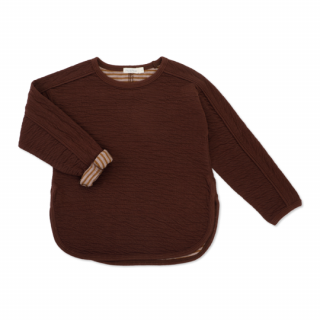 30%OFF!Phil&Phae / Textured loose top l/s / burnt umber