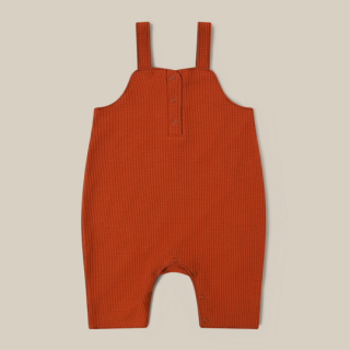 30%OFF!organic zoo / Paprika Waffle Salopette