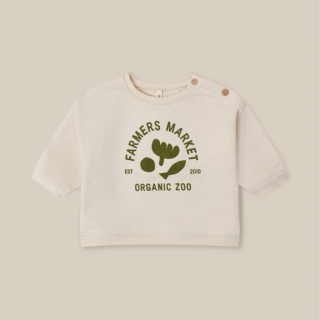 30%OFF!organic zoo / Market Logo Sweatshirt