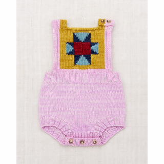 Misha&Puff / Nova Quilt Romper / Pink Lilac