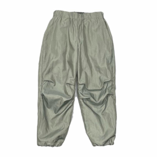MOUN TEN. / warm track pants / ashgreen