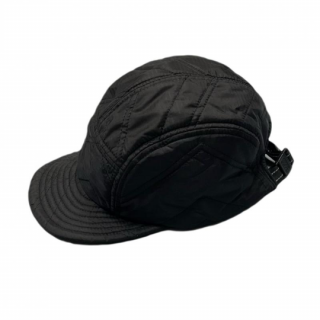 MOUN TEN. / zigzag quilt jetcap / black