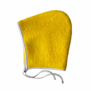 chocolatesoup / BABY WOOL BONNET / Yellow