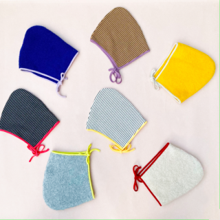 chocolatesoup / BABY WOOL BONNET / Yellow