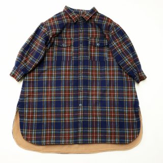 40%OFF!michirico / Big flannel shirts check coat / ͥӡå
