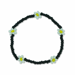 Milk  Soda / DAISY BRACELET / Black