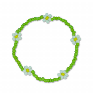 Milk  Soda / DAISY BRACELET / Green