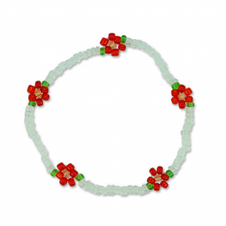 Milk  Soda / DAISY BRACELET / Clear