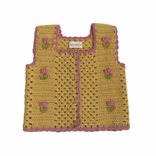 40%OFF!Kalinka / Albena Vest / Sunbeam / Blush