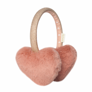  Rockahula Kids / Fluffy Heart Earmuffs / PINK