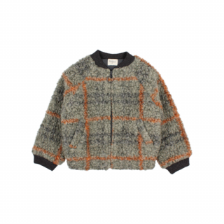 40%OFF!buho. / TEDDY CHECK BOMBER / UNICO