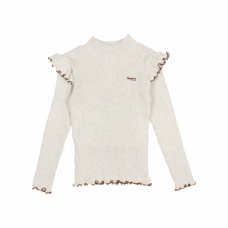 40%OFF!buho. / SOFT RIB T-SHIRT / LIGHT GREY