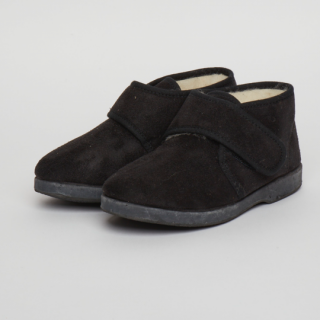 La Cadena / BOTA VELCRO  / Microfiber Velcro High-Cut / NEGRO