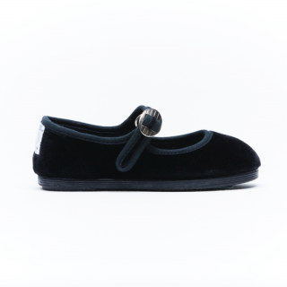 ں١La Cadena / JAPONESA Velour One Strap / NEGRO