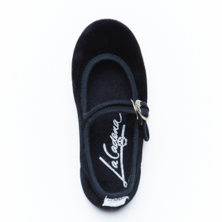 ں١La Cadena / JAPONESA Velour One Strap / NEGRO