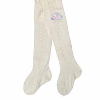 ں١condor / Warm cotton tights with side openwork / 303