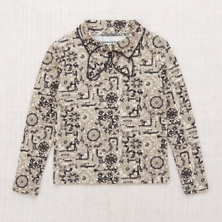 30%OFF!Misha&Puff / Junior Scout Top / Seal Gray Medallion