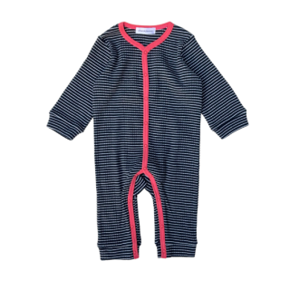chocolatesoup / TERECO BORDER ROMPERS / Black