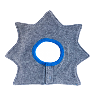 chocolatesoup / RECYCLE WOOL BIB / Gray