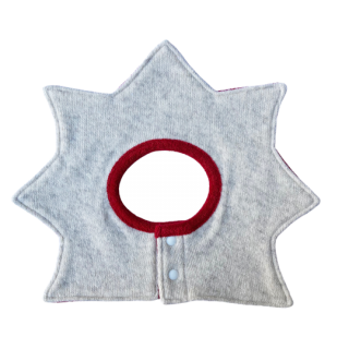 chocolatesoup / RECYCLE WOOL BIB / Beige