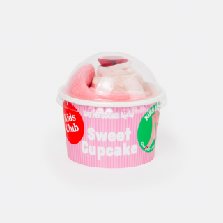 eatmysocks / Strawberry Cupcake / Kids Socks