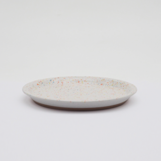 CHIPS / PLATE S / splash white-orange