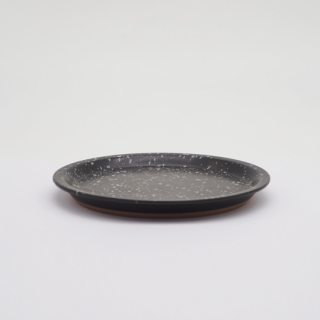 CHIPS / PLATE S / splash black-white