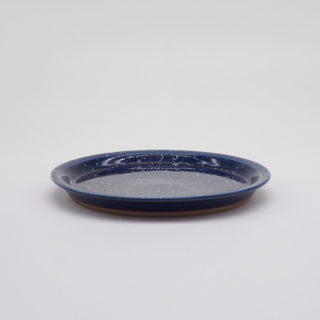 CHIPS / PLATE S / splash navy-white