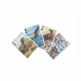 KIKKERLAND / 3D Dinosaur Playing Cards